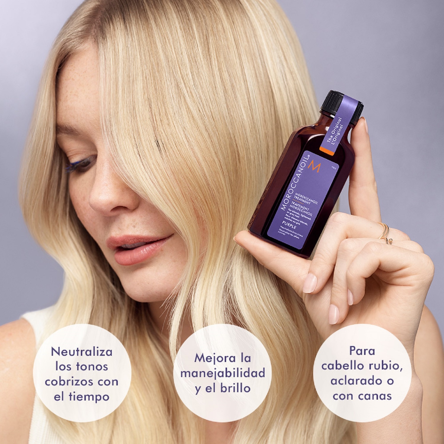 MOROCCANOIL TREATMENT PURPLE (ACEITE CAPILAR CORRECTOR DE TONO)